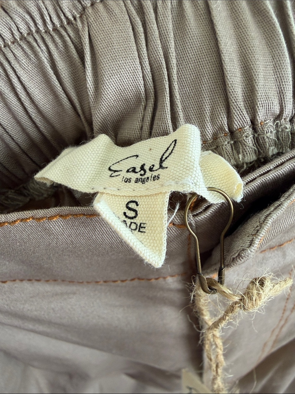 Easel Mushroom Cargo Jogger Pants - Picture 6 of 8